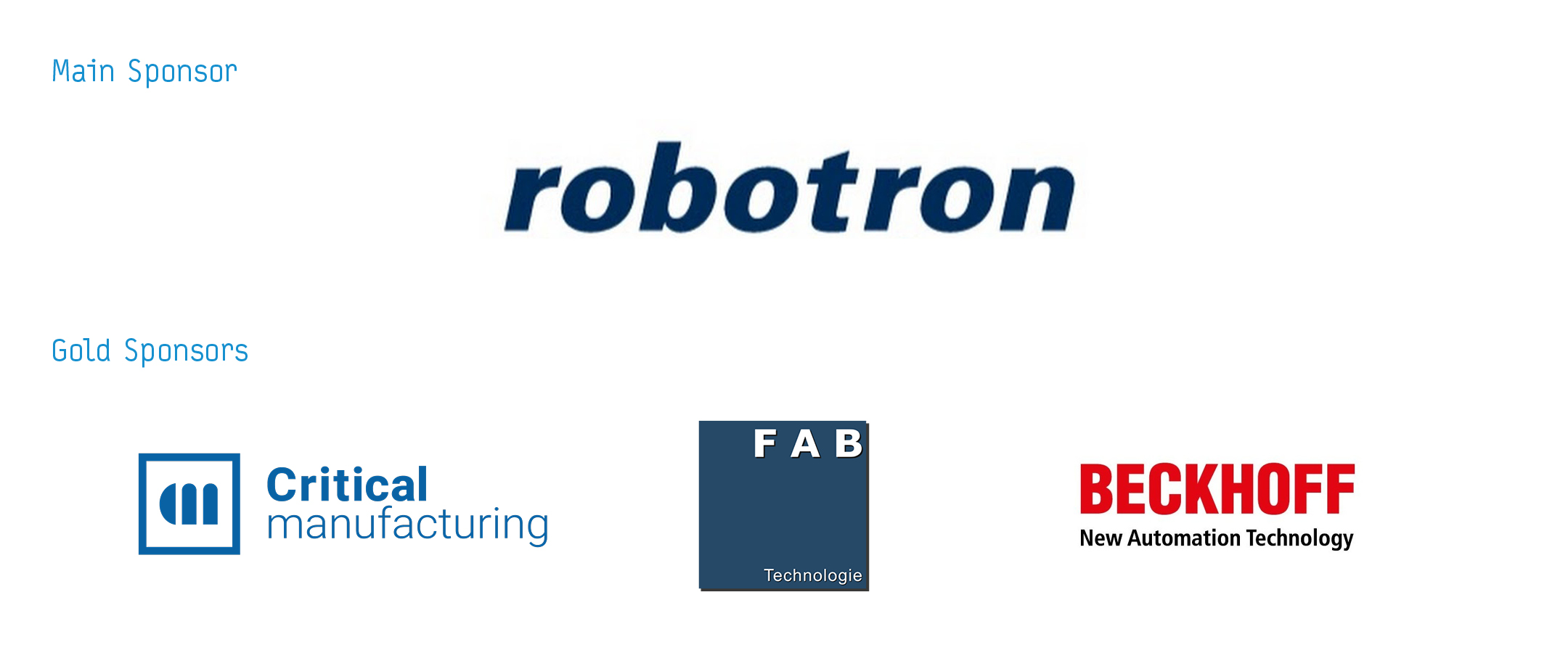 Sponsors of the 17th Innovation Forum