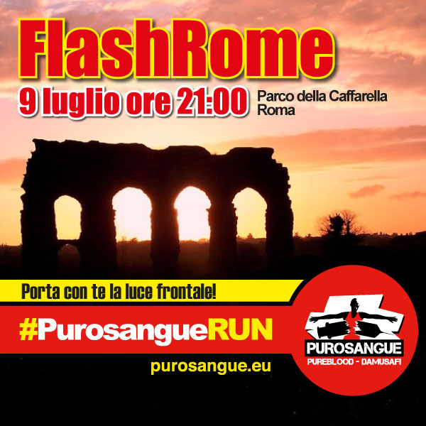 #PurosangueRUN - FlashRome