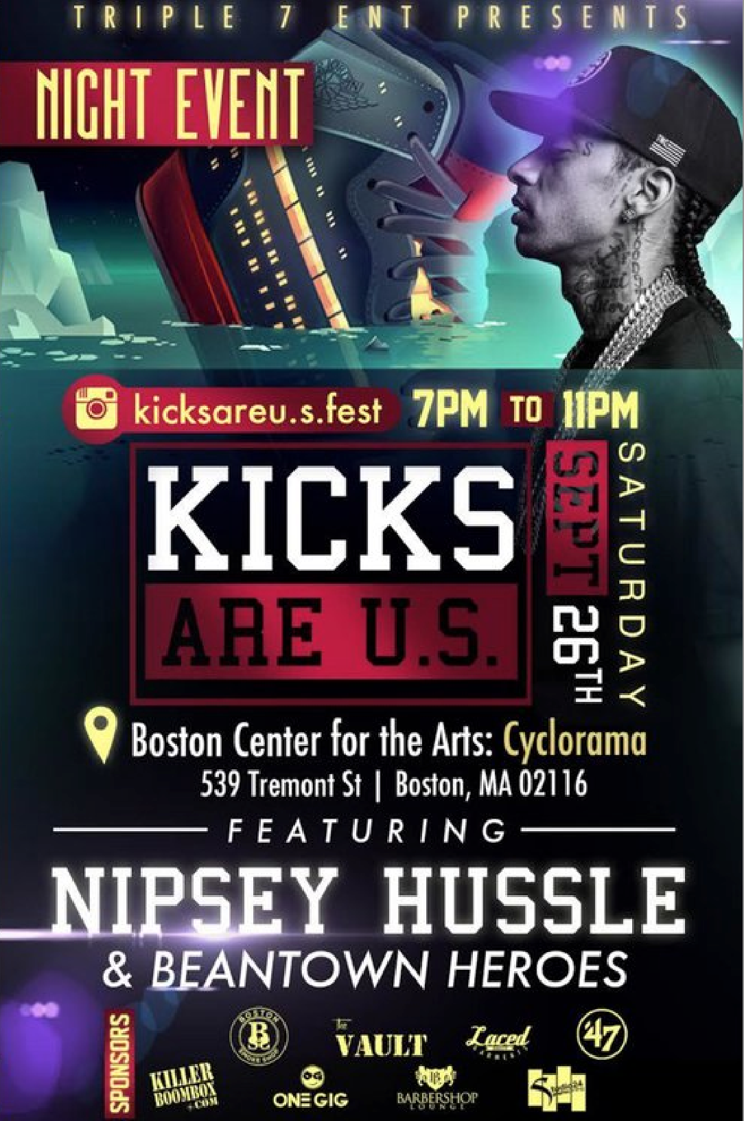 http://www.eventbrite.com/e/sneaker-music-festival-presented-by-kicks-are-us-nipsey-hussle-live-tickets-18011225059?aff=ehomecard