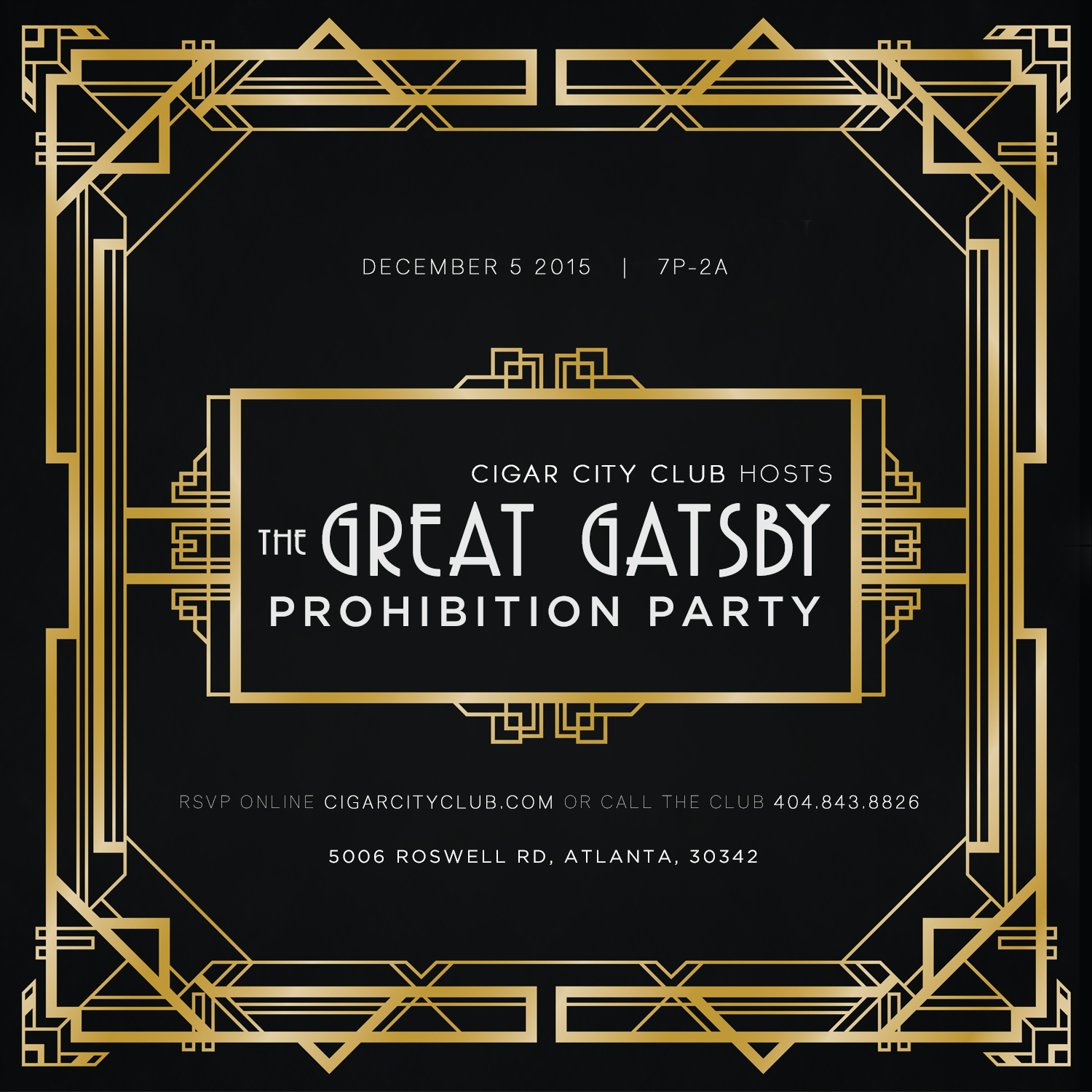 The Great Gatsby Prohibition Day Party Tickets, Sat, Dec 5, 2015 at 7: ...