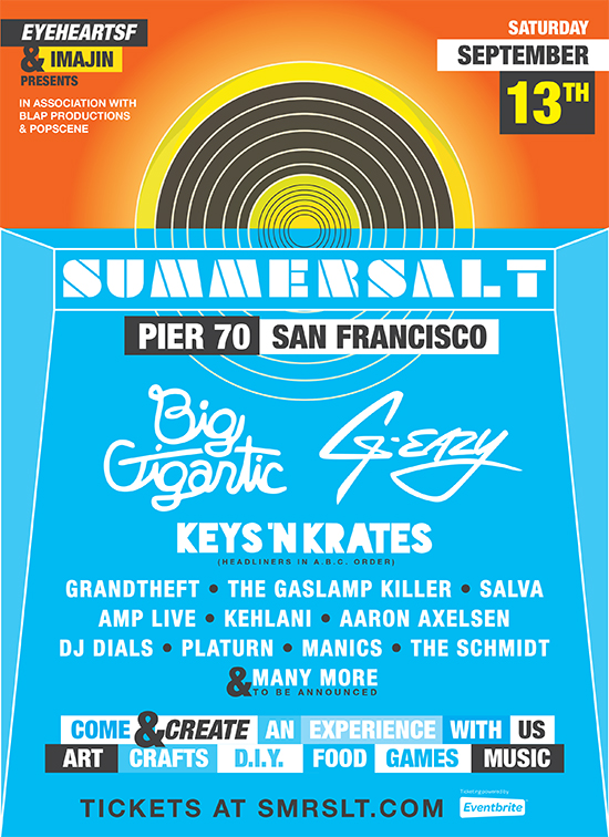 SUMMERSALT Music Festival at PIER 70 in San Francisco... Tickets, San