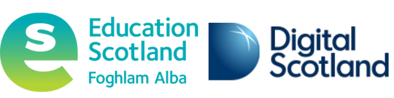 Education Scotland and Digital Scotland logos