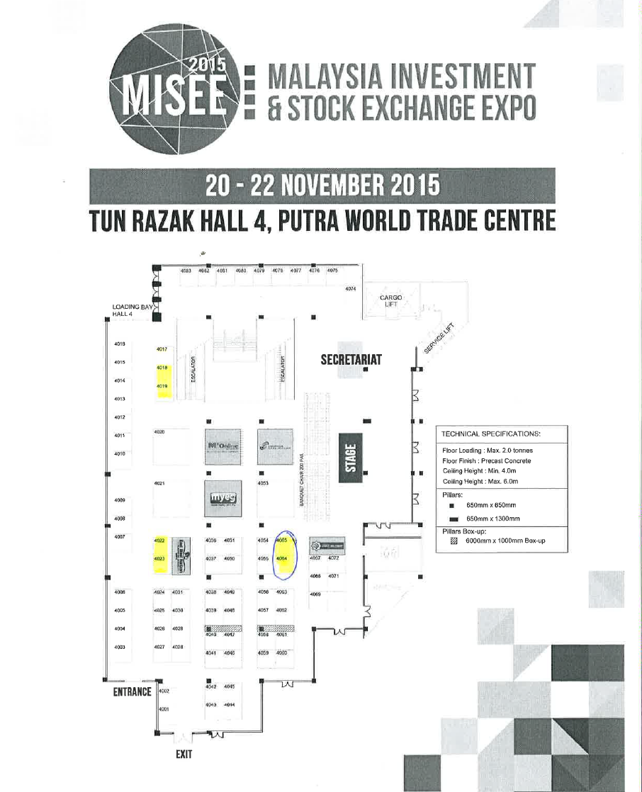 BOOTH LOCATION MAP