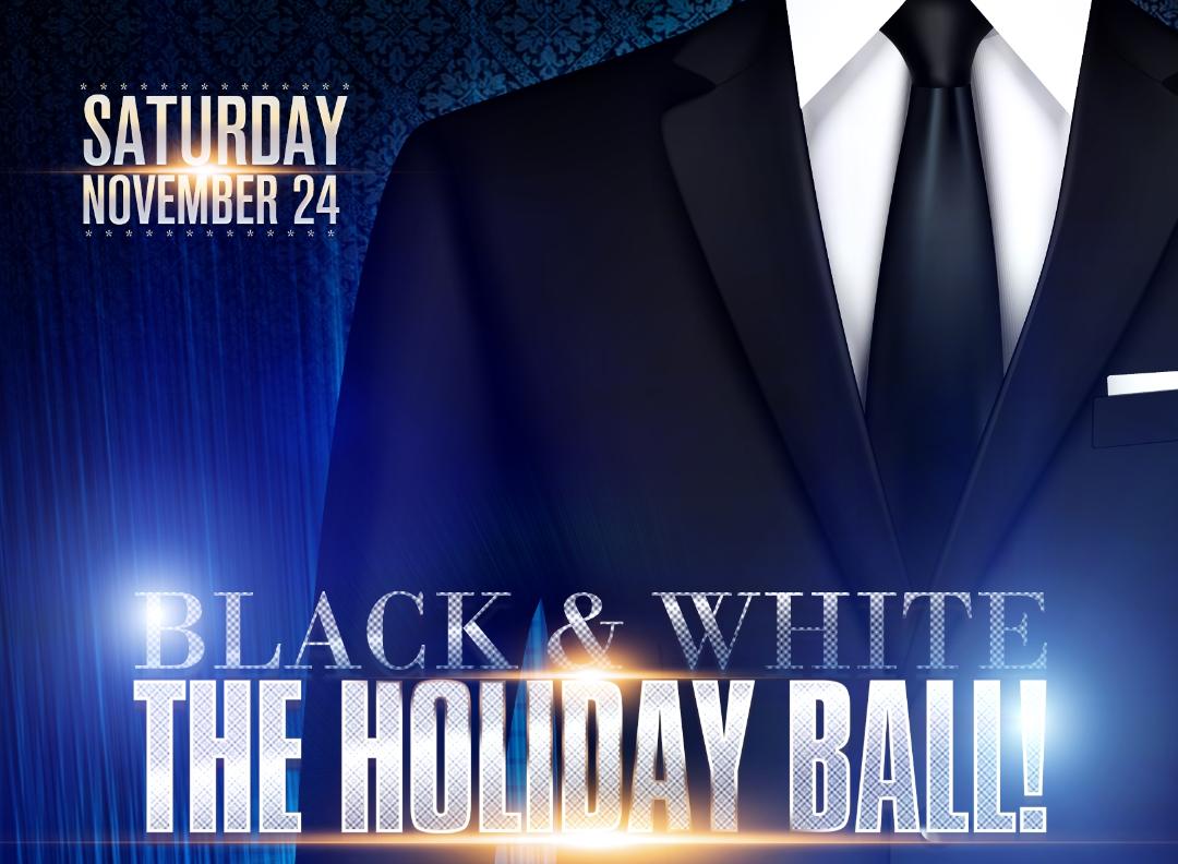 Black and white dance party