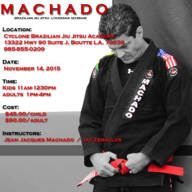 machado jiu jitsu shirt