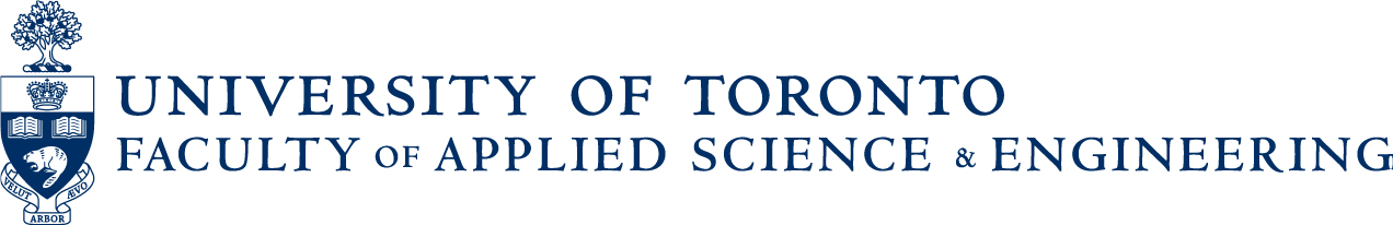 logo for Faculty of Applied Science & Engineering, University of Toronto