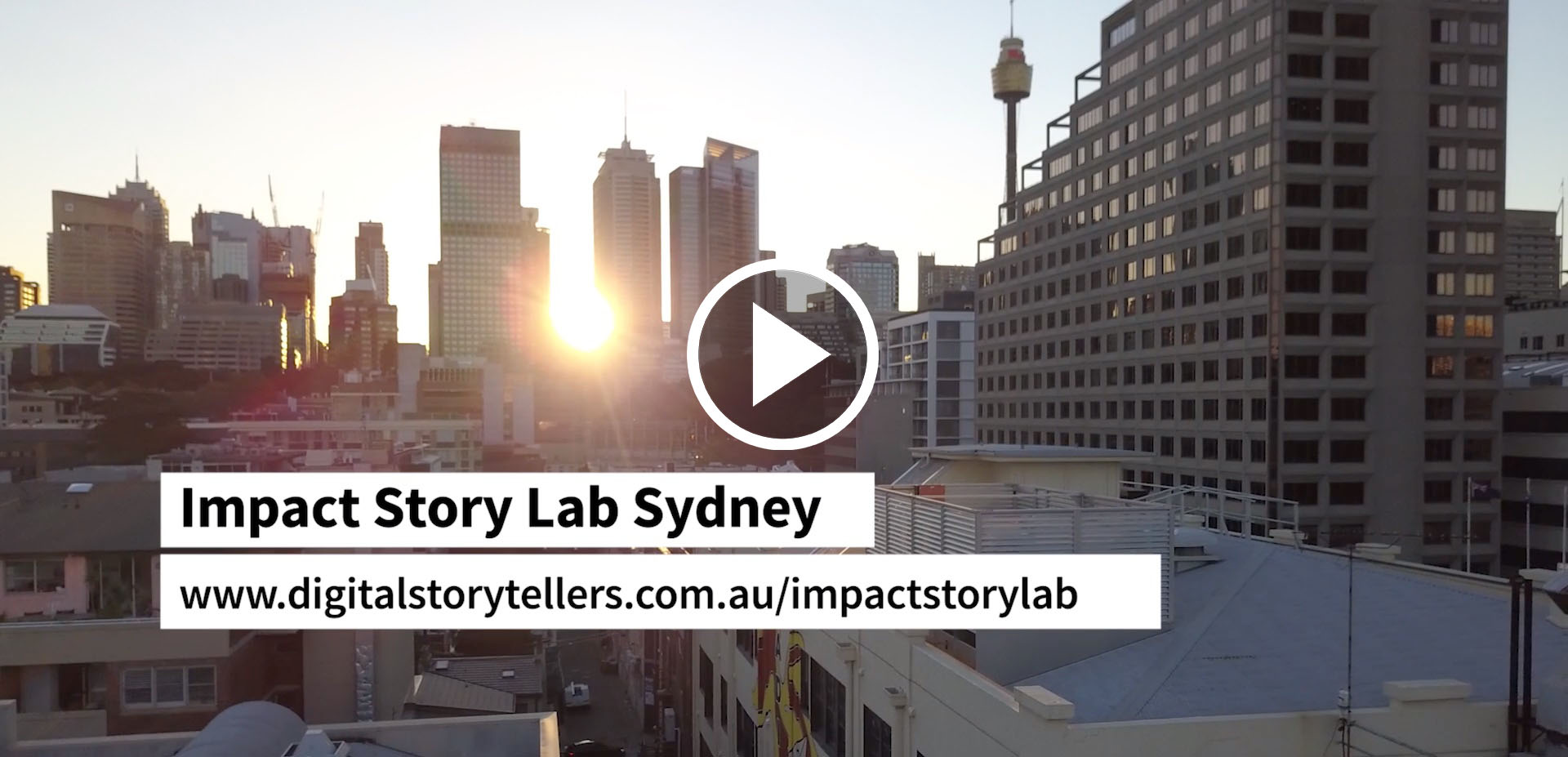 Impact Story Lab Sydney Launch Video