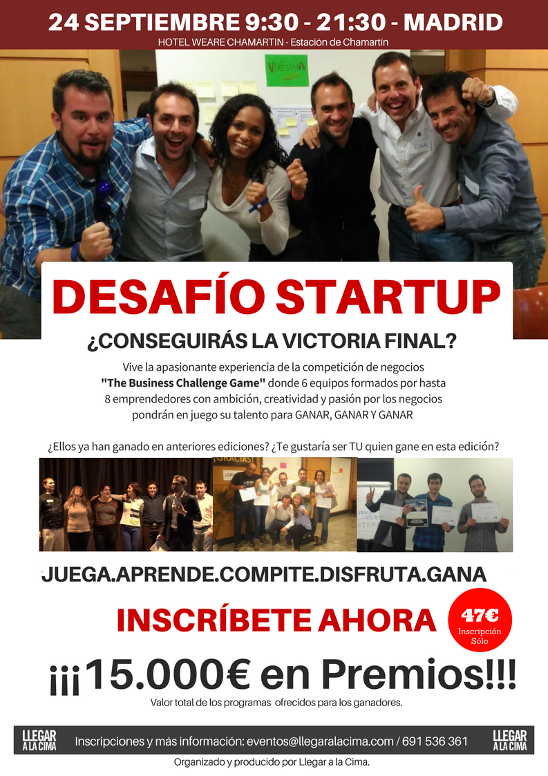Desafío Startup - The Business Challenge Game