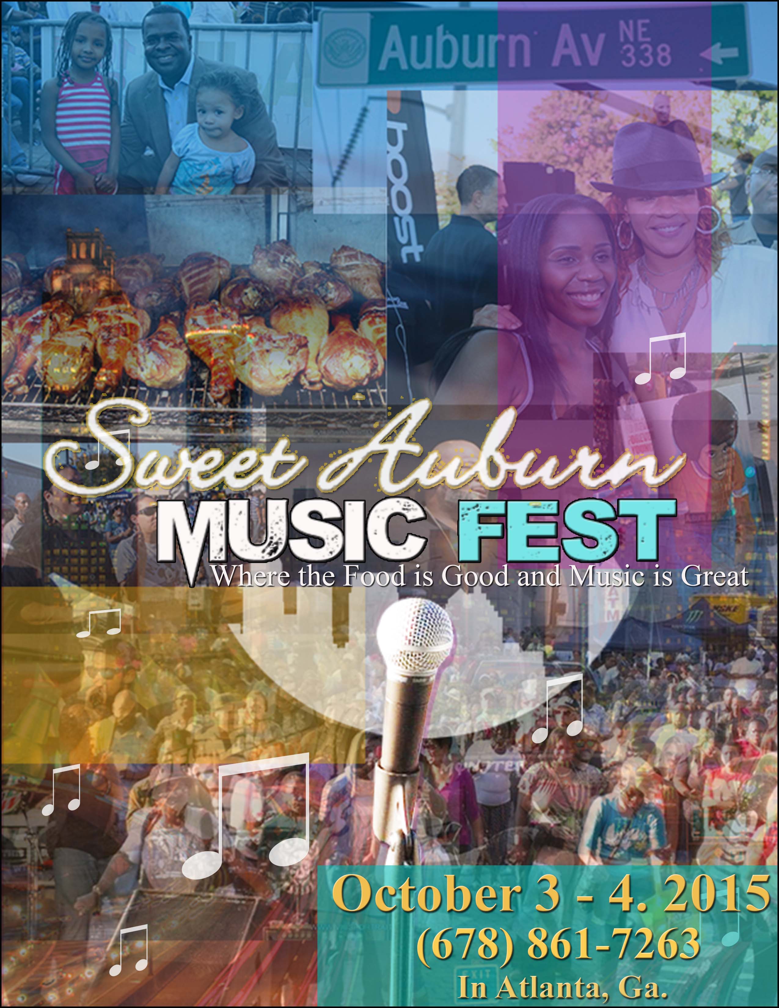 The 2015 Sweet Auburn Music Fest Tickets, Sat, Oct 3, 2015 at 1100 AM