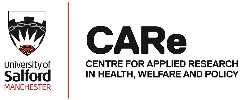 University of Salford and CARe logo