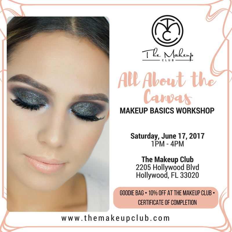 All About the Canvas: Makeup Basics Workshop - 17 JUN 2017