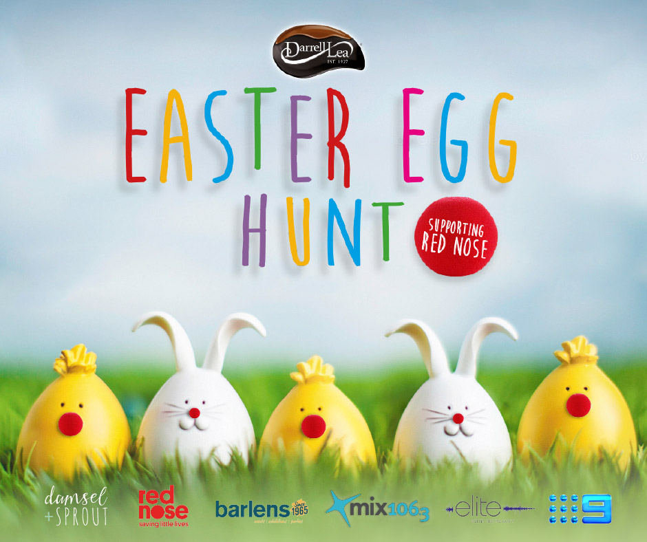 Damsel & Sprout Presents The Darrell Lea Easter Egg Hunt Supporting