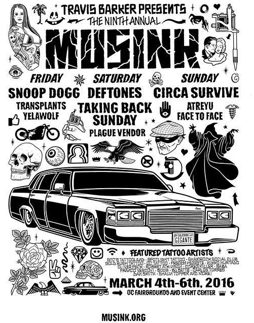 Tattoo Expo Orange County 2016 | travis barker presents the 9th annual musink tickets fri Tattoo Expo Orange County 2016 | travis barker presents the 9th annual musink tickets fri