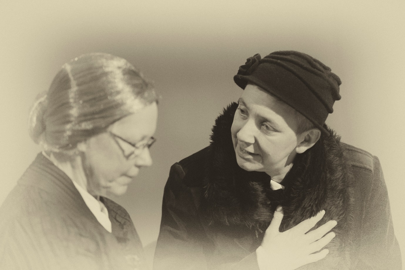 Jane Hoy & Helen Sandler as Mary Lloyd and Frances Power Cobbe, Photo by Alan Hale