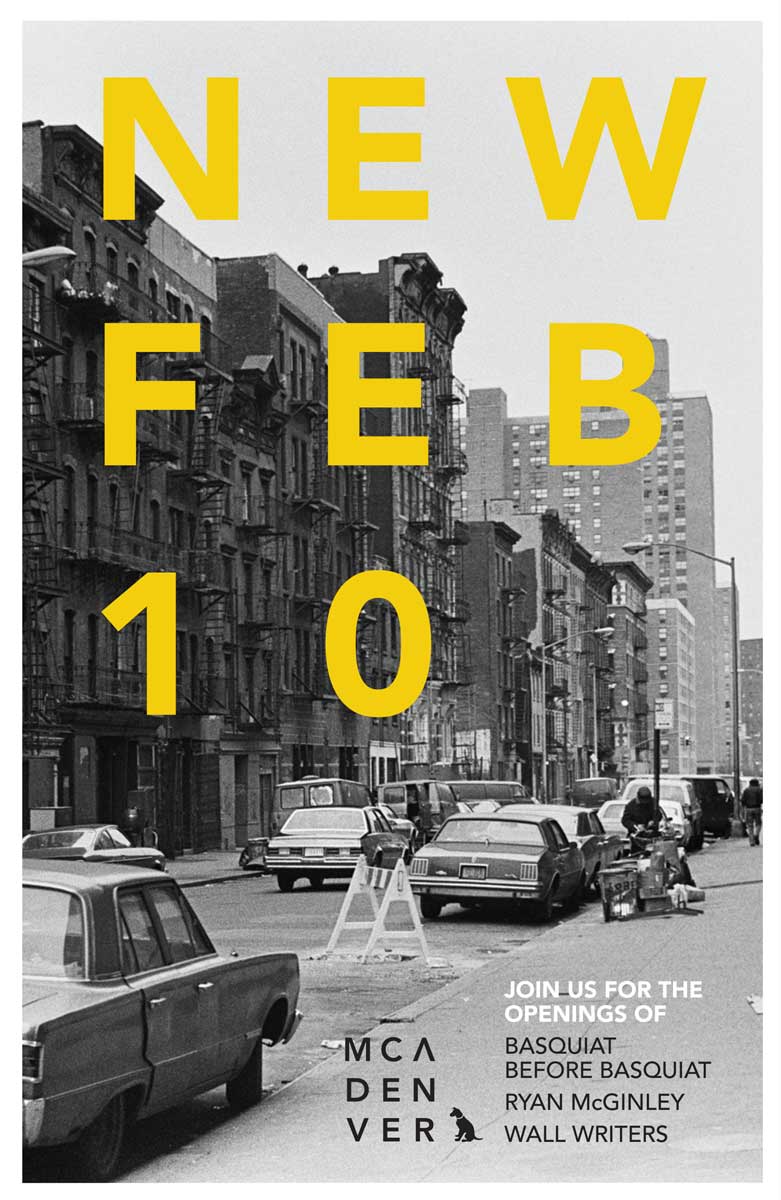February 10: McGinley, Basquiat, Wall Writers