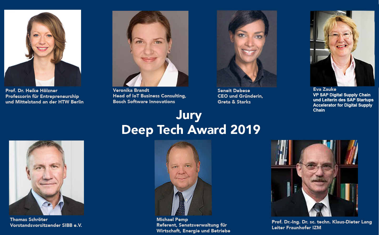 Deep Tech Award Berlin Jury