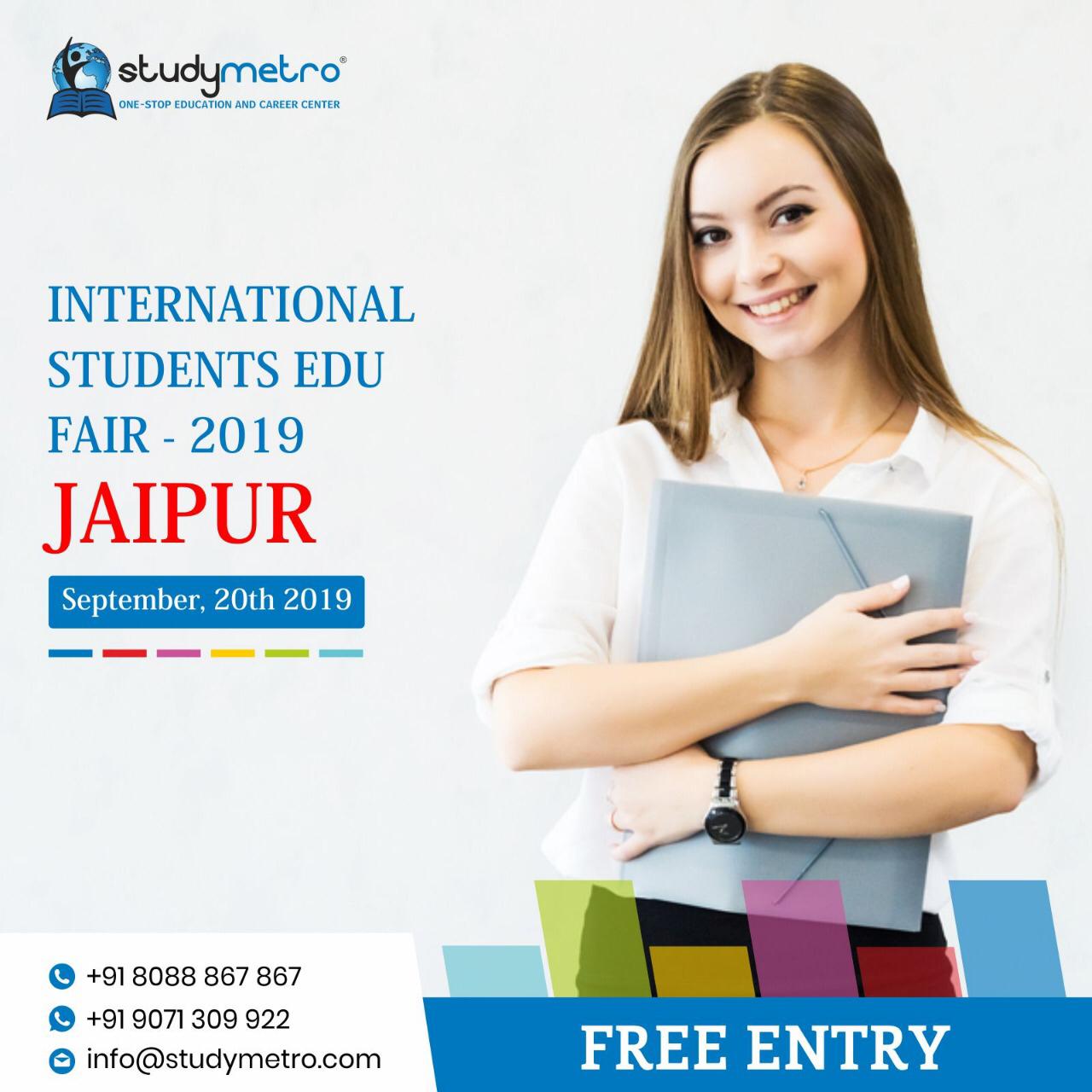 International Students Education Fair Sep 2019,Jaipur Tickets, Fri