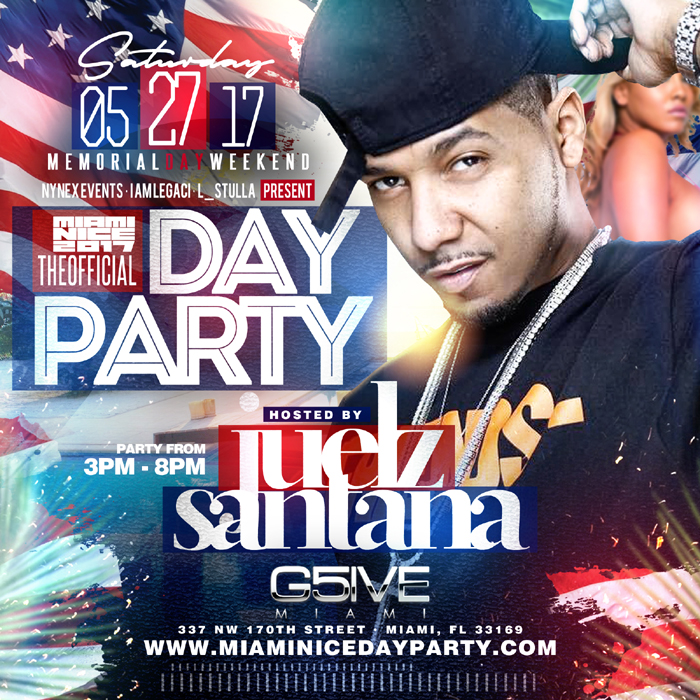 Tickets for MEMORIAL WKD DAY PARTY HOSTED BY JUELZ SANTANA in Miami