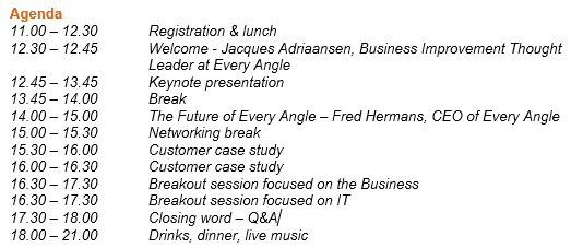 Agenda Summit 2018