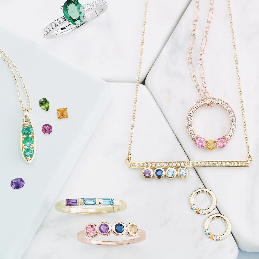 Colored Gemstone Jewelry