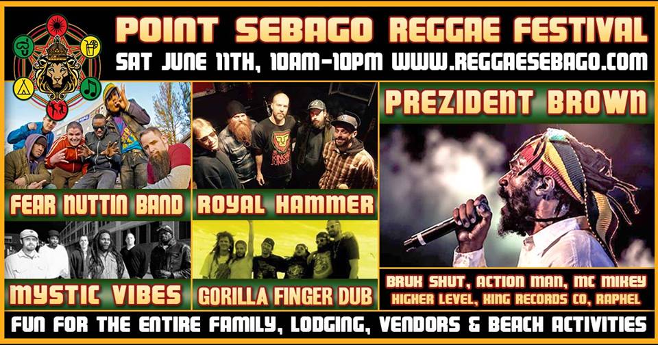 Point Sebago Reggae Festival, Maine