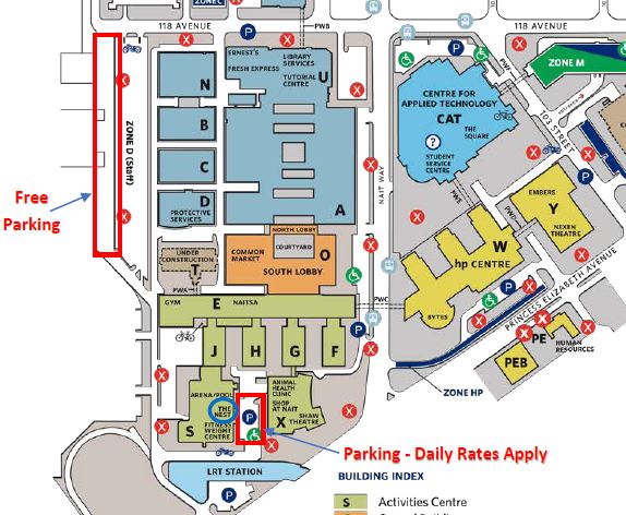 Nait Main Campus Map - Babb Mariam