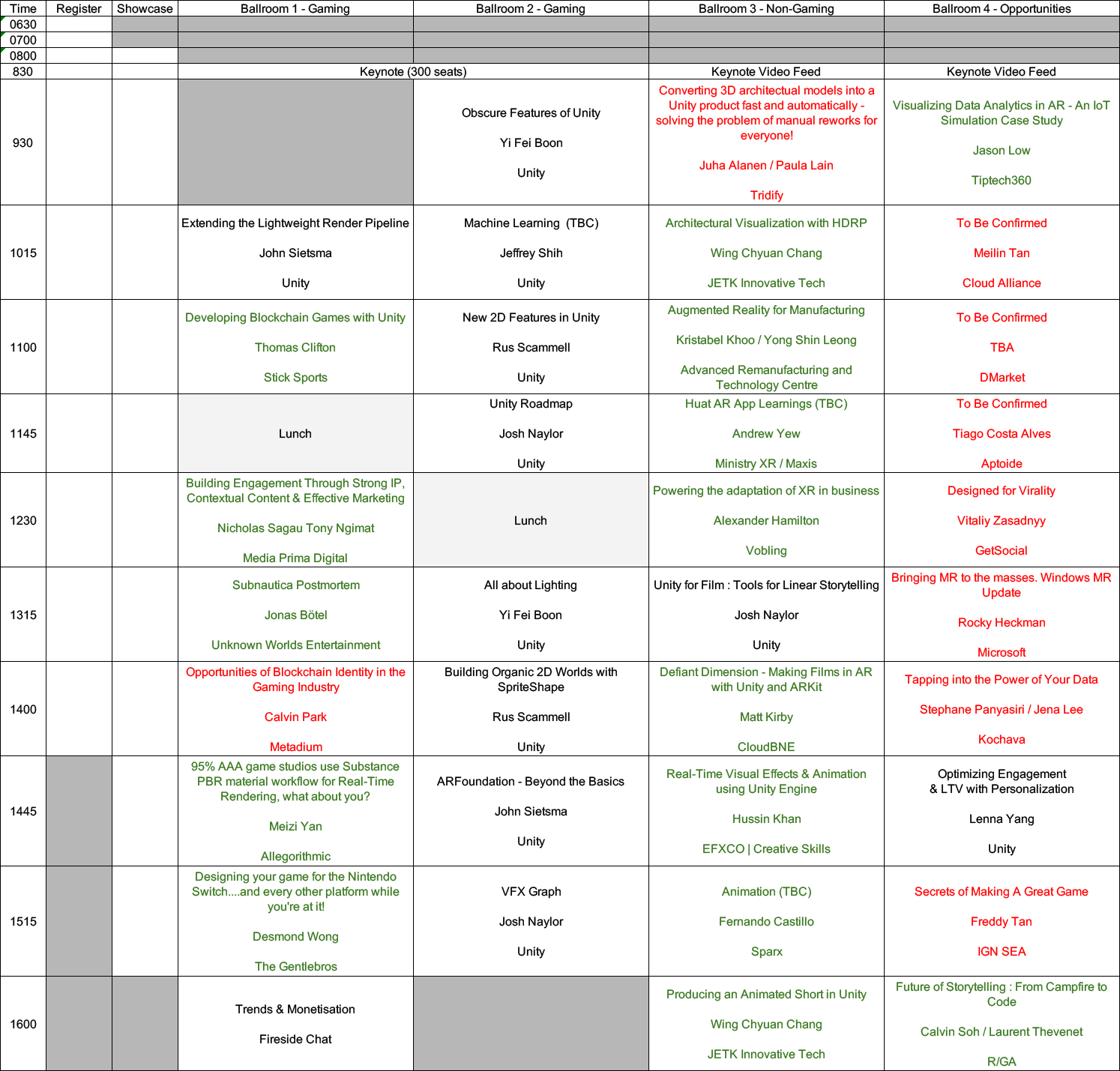 Unite SG Schedule v1