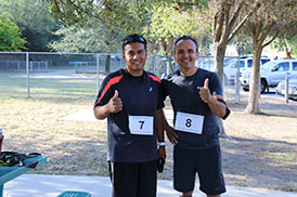 Two finishers