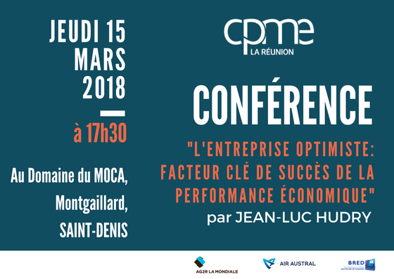 Invitation à la conférence sur l'entreprise optimiste