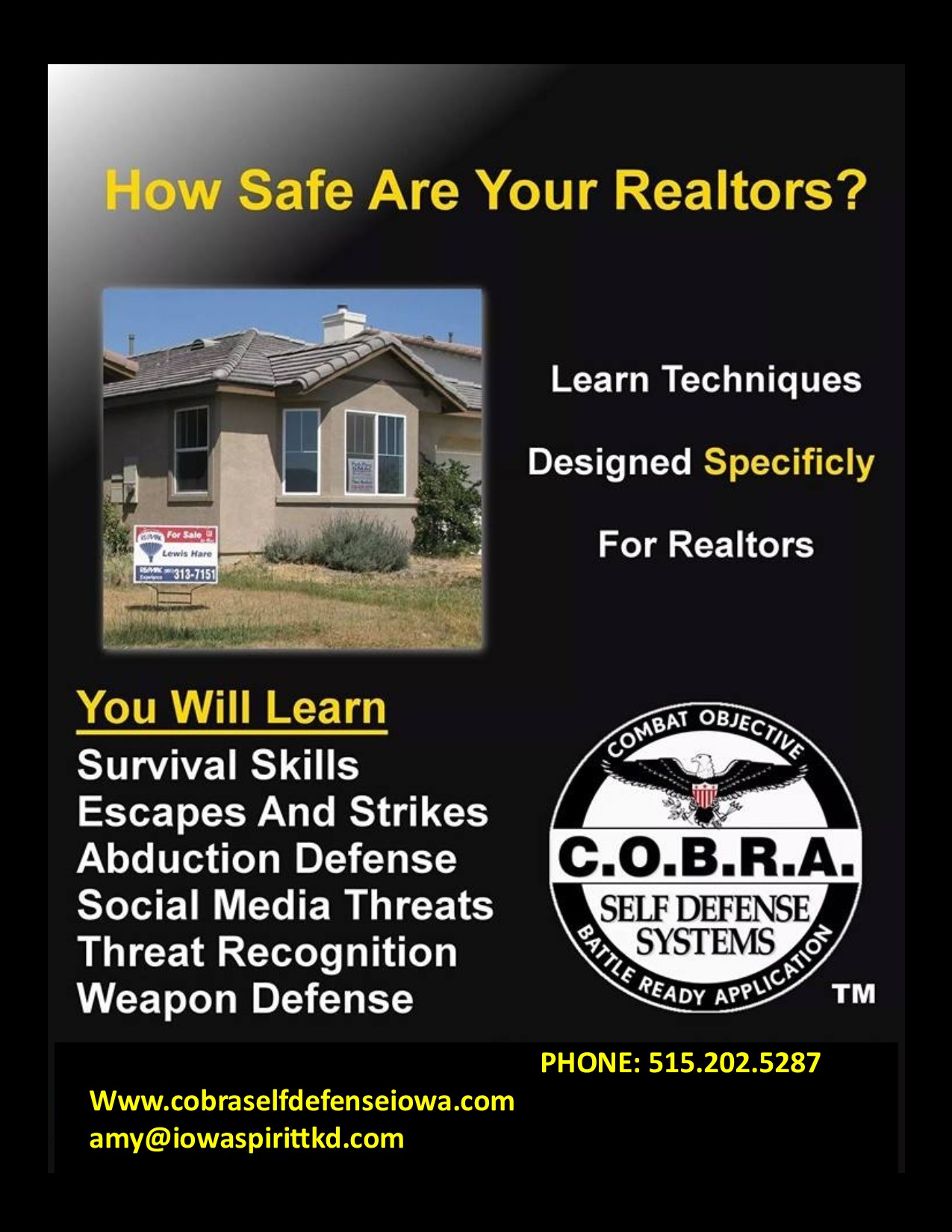 Self Defense Survival Workshop For Realtors - 