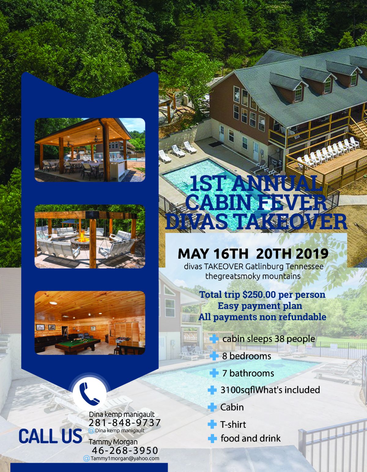 1st Annual Cabin Fever Divas Takeover 16 May 2019