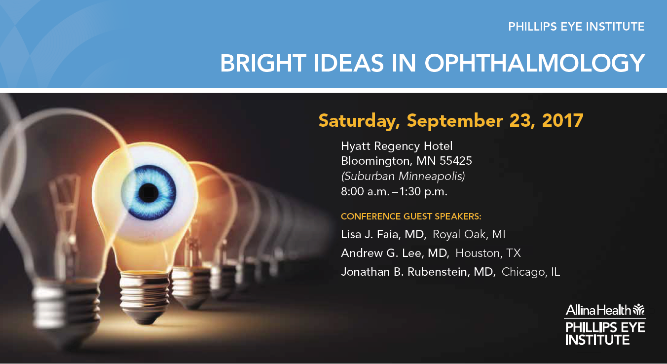 2017 PEI brochure cover Eyeball image in lightbulb