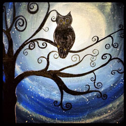 OWLING AT THE MOON