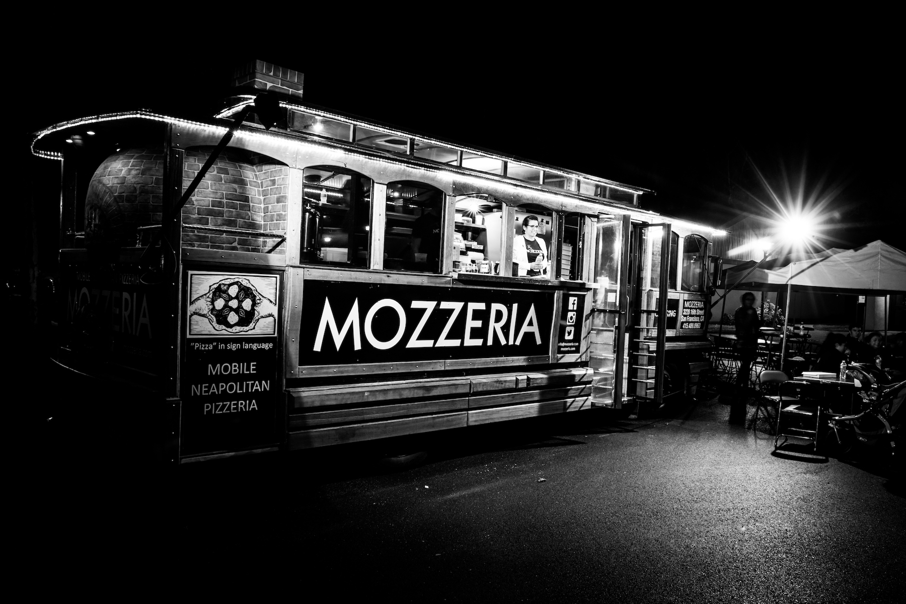 Mozzeria Pizza Trolley