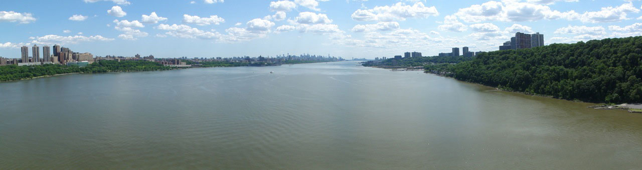 View of Hudson from GWB