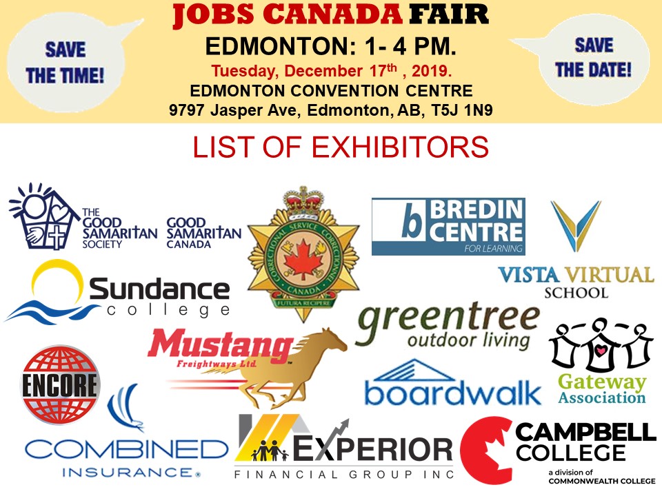 Edmonton Job Fair March 25th, 2020 Tickets, Multiple Dates Eventbrite