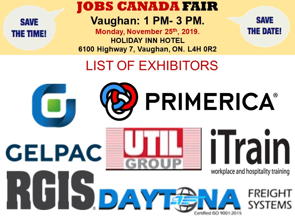 Vaughan Job Fair April 6th 2020 Tickets Multiple Dates