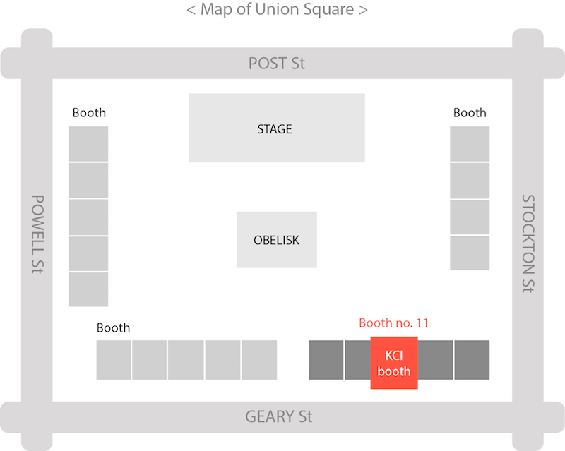 KCI Booth Map