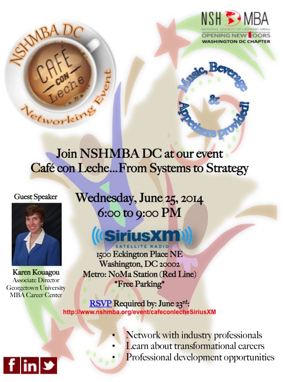 Cafe con Leche Event Flyer Cafe con Leche Event Flyer