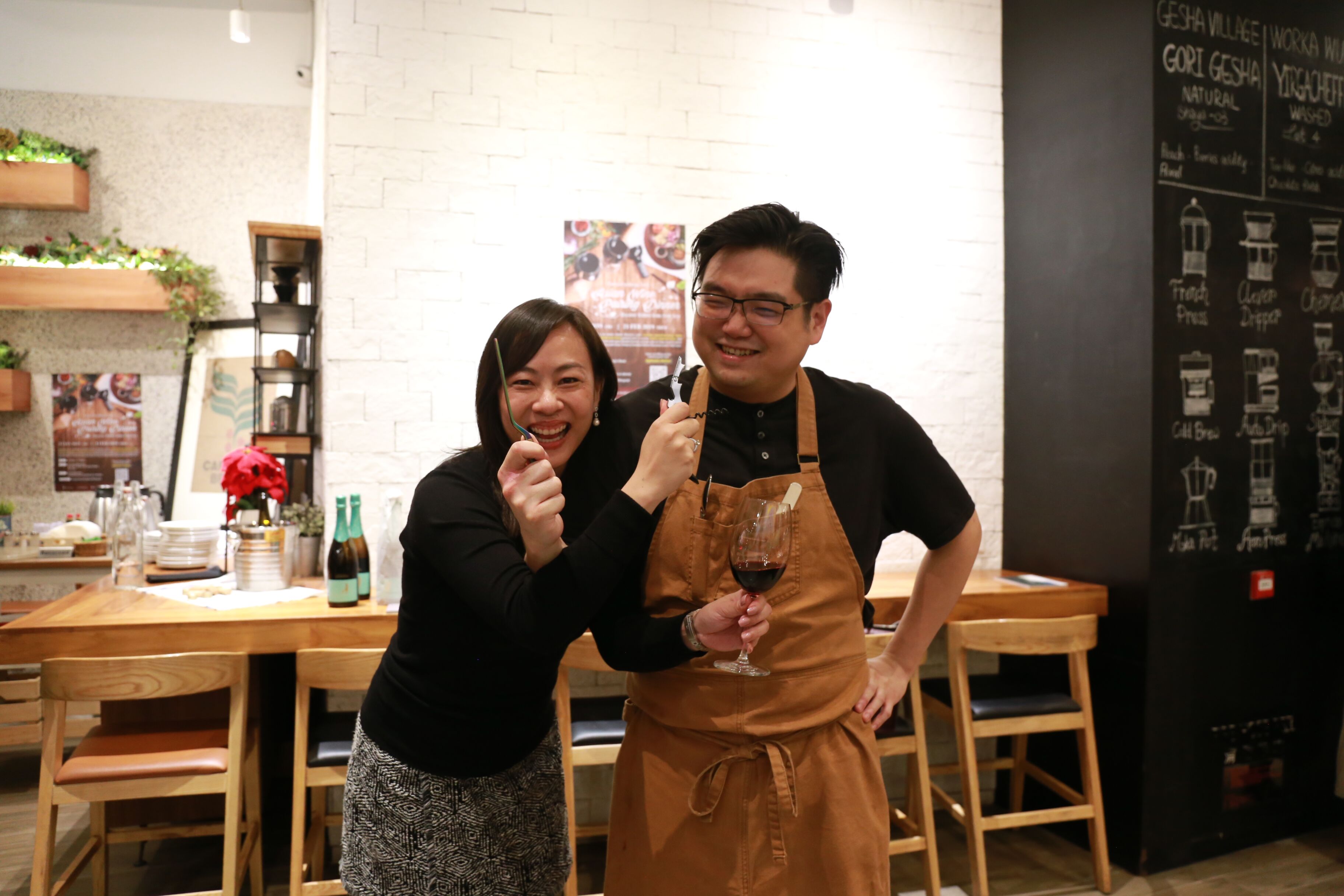 Wine Educator Vivian x Chef Leon