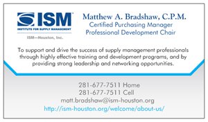 Matt Bradshaw, CPSM, C.P.M.