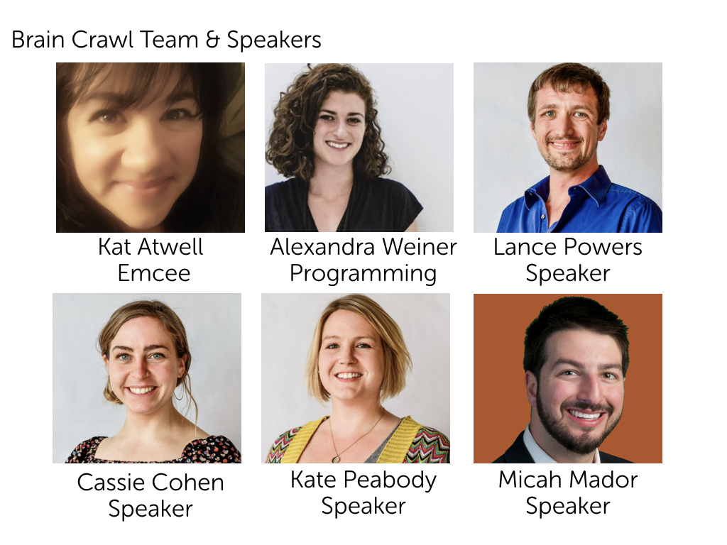 Brain Crawl Team & Speakers