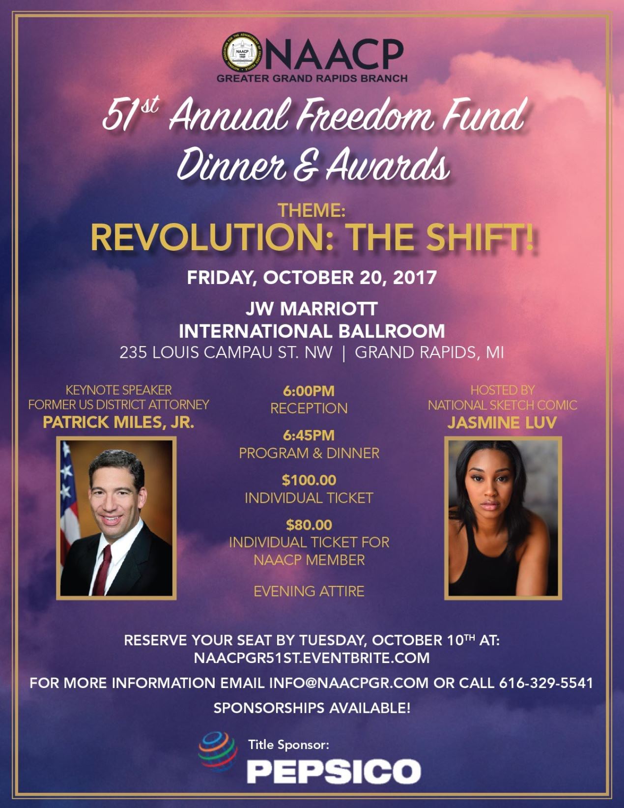 NAACP Grand Rapids 51st Freedom Fund Awards & Gala