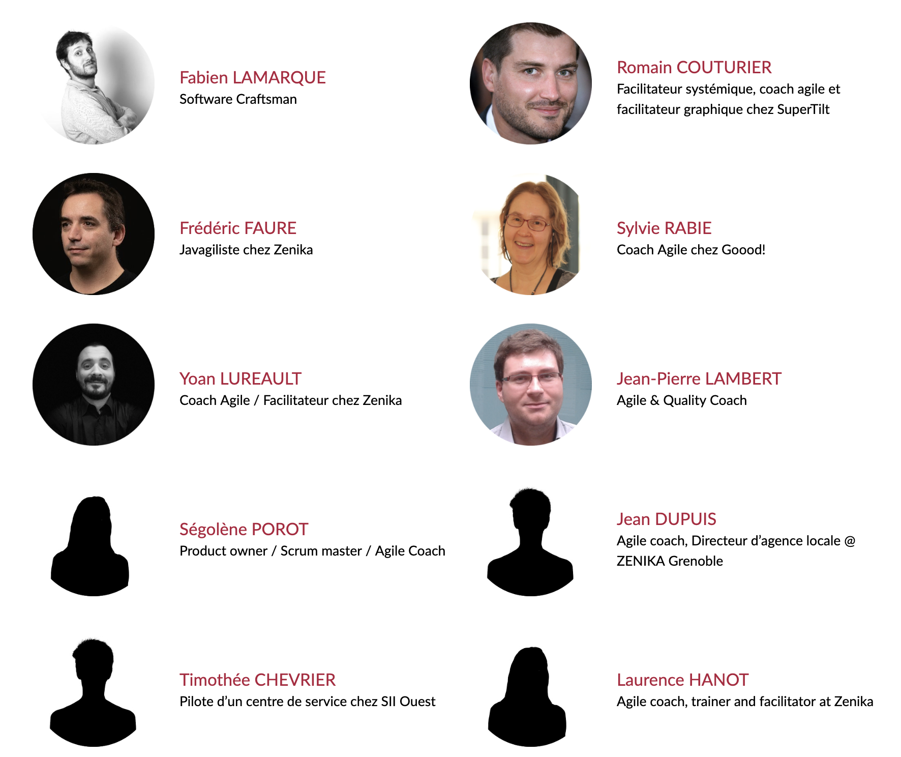 ZenikAgile Day - Speakers