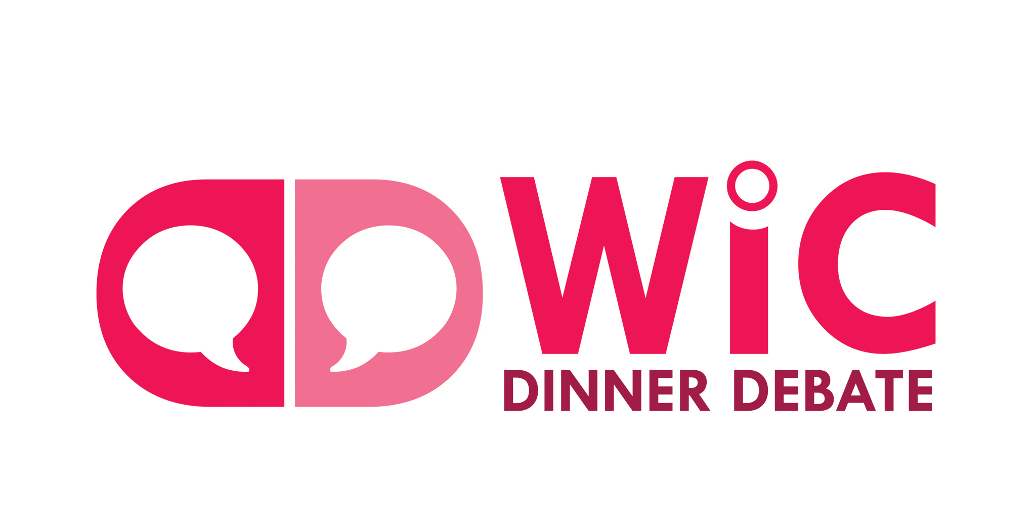 WIC Dinner Debate Logo 2019