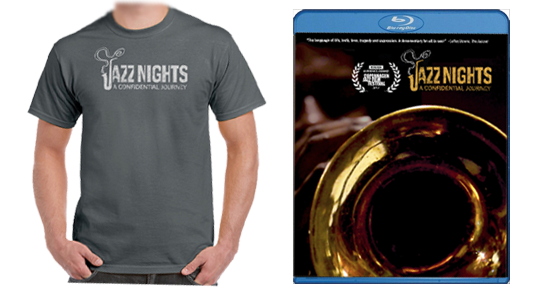 JAZZ NIGHTS T-shirt & Blu-ray.