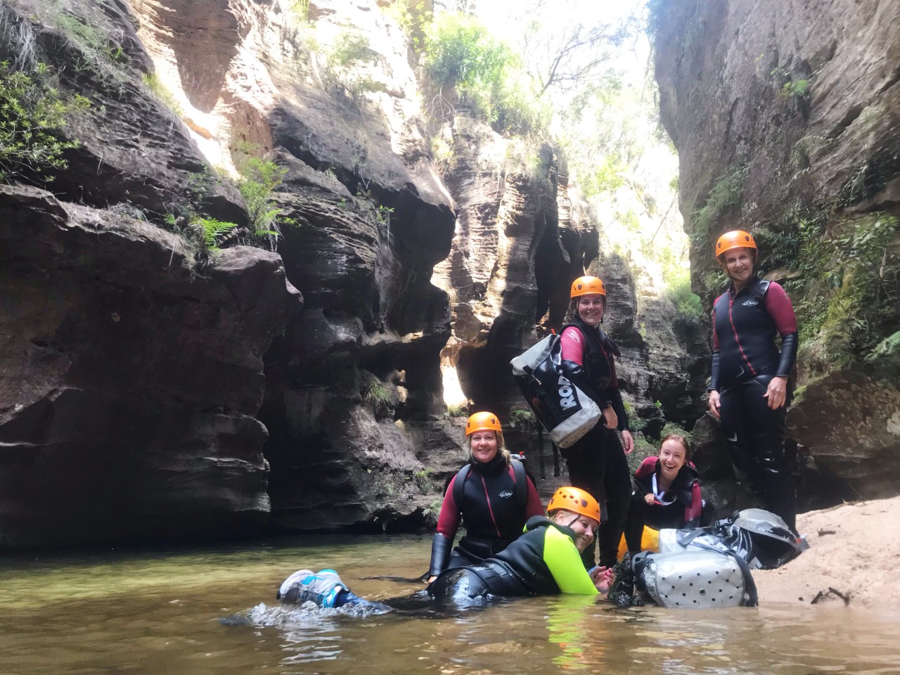 Women Want Adventure Canyoning