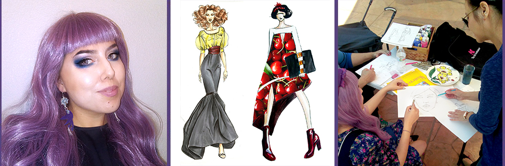 fashion illustration workshops Los Angeles