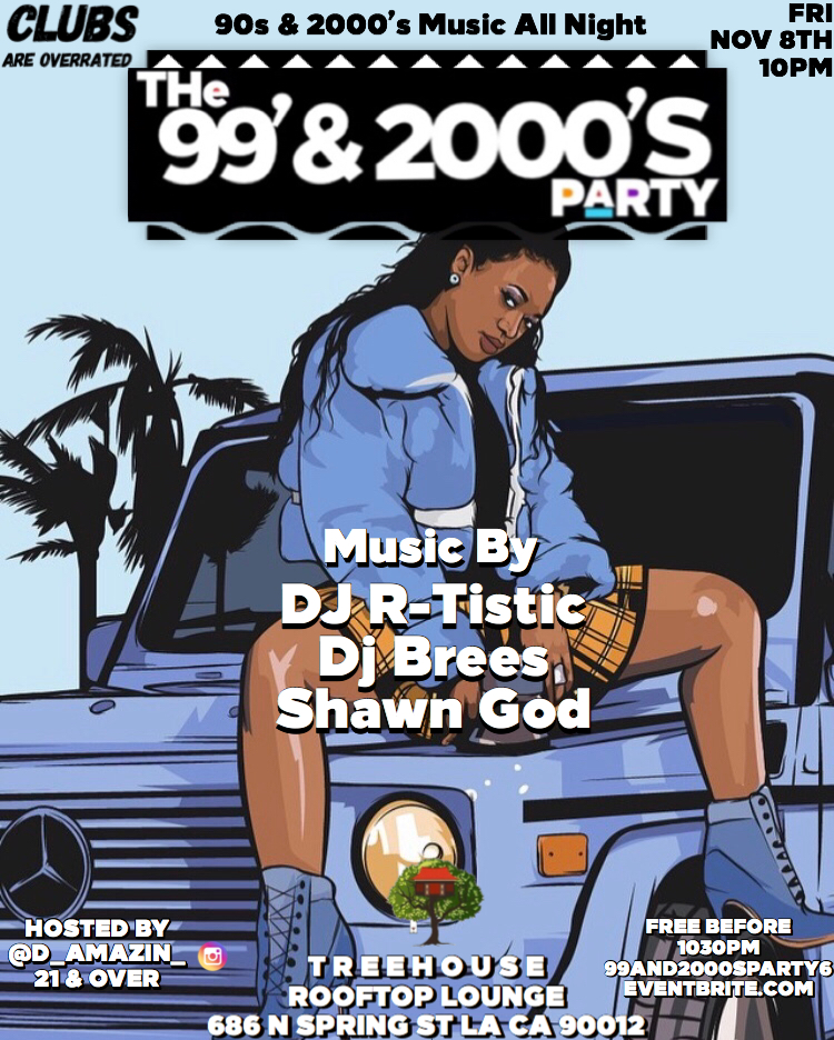 The 99 00 S Party Treehouse Rooftop Lounge