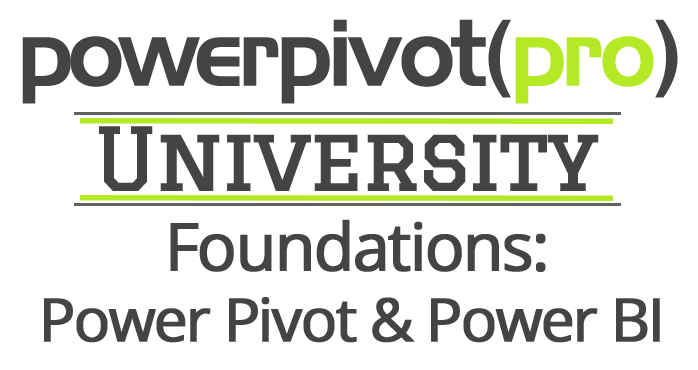 Power Pivot and Power BI University